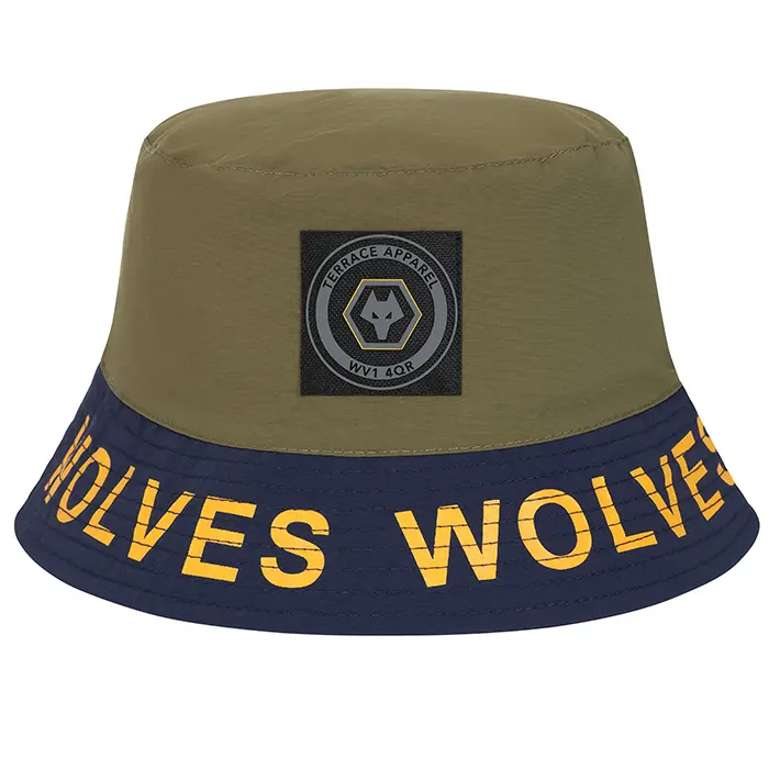 Wolverhampton Wanderers Kits Shop | Terrace Reversible Bucket Hat Wolves Jerseys and Gear